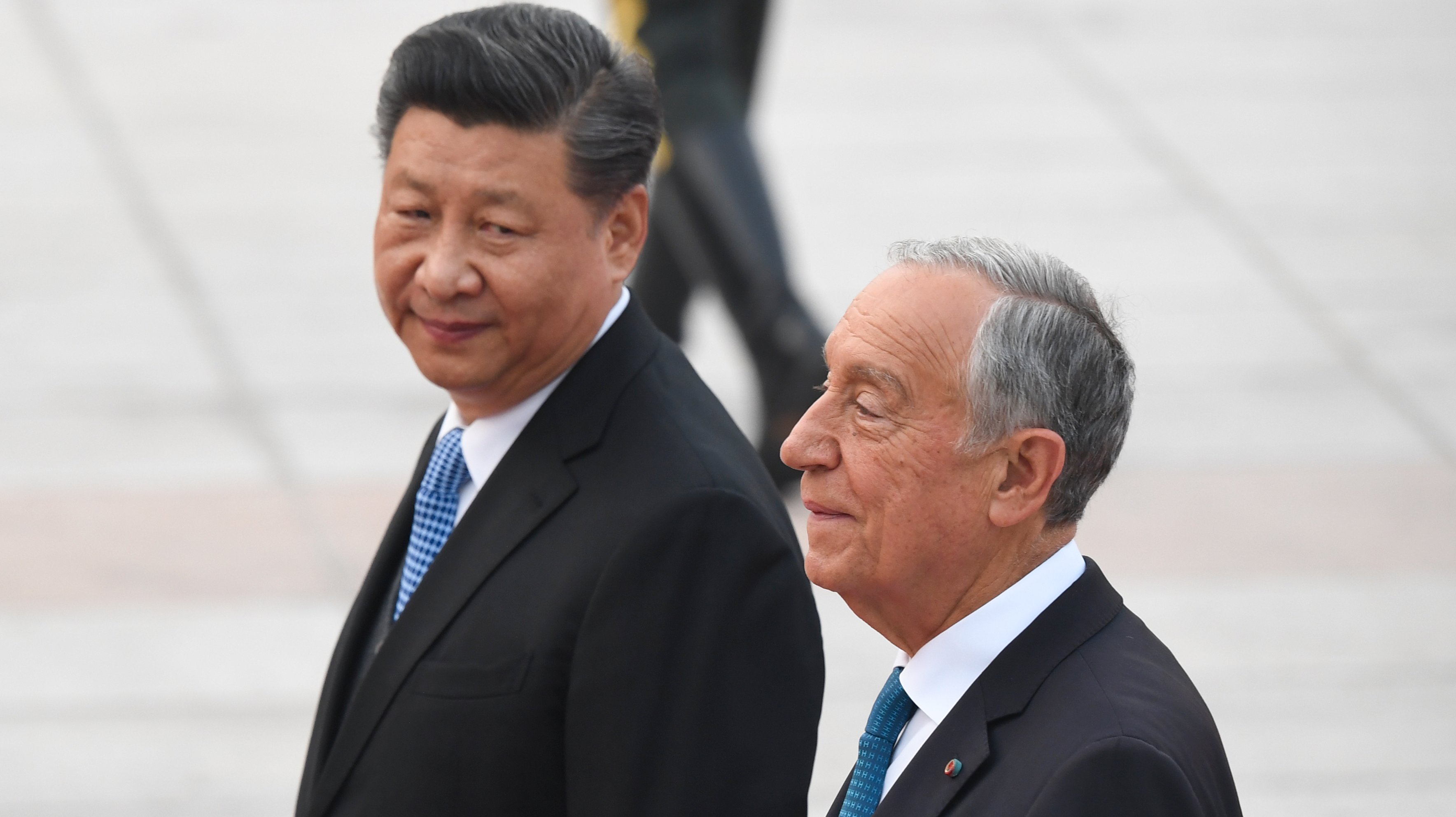 Chinese President Xi Jinping Meets With Portuguese President Marcelo Rebelo de Sousa