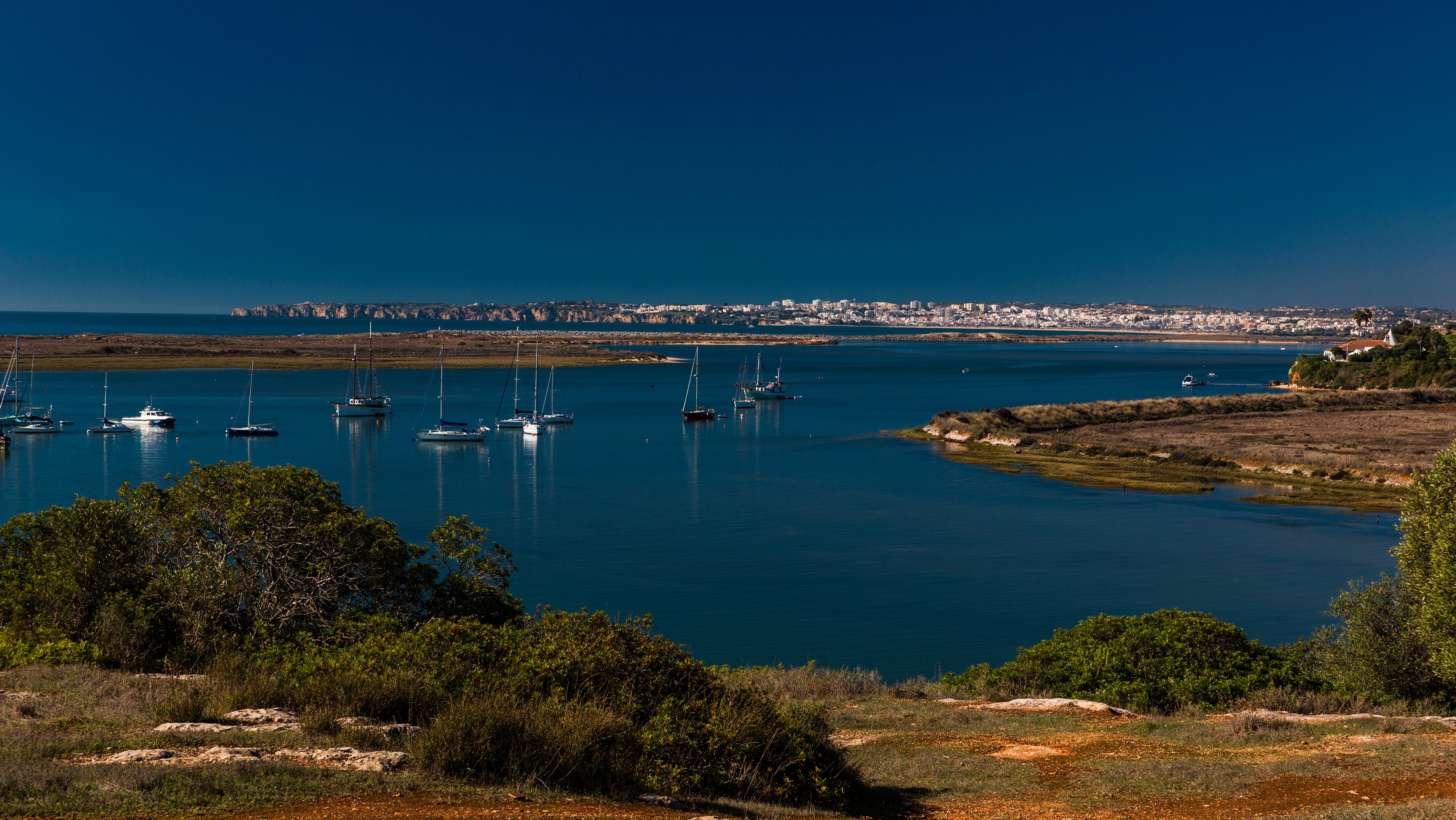 Portugal, Algarve, landscape near Alvor, October 21, 2015