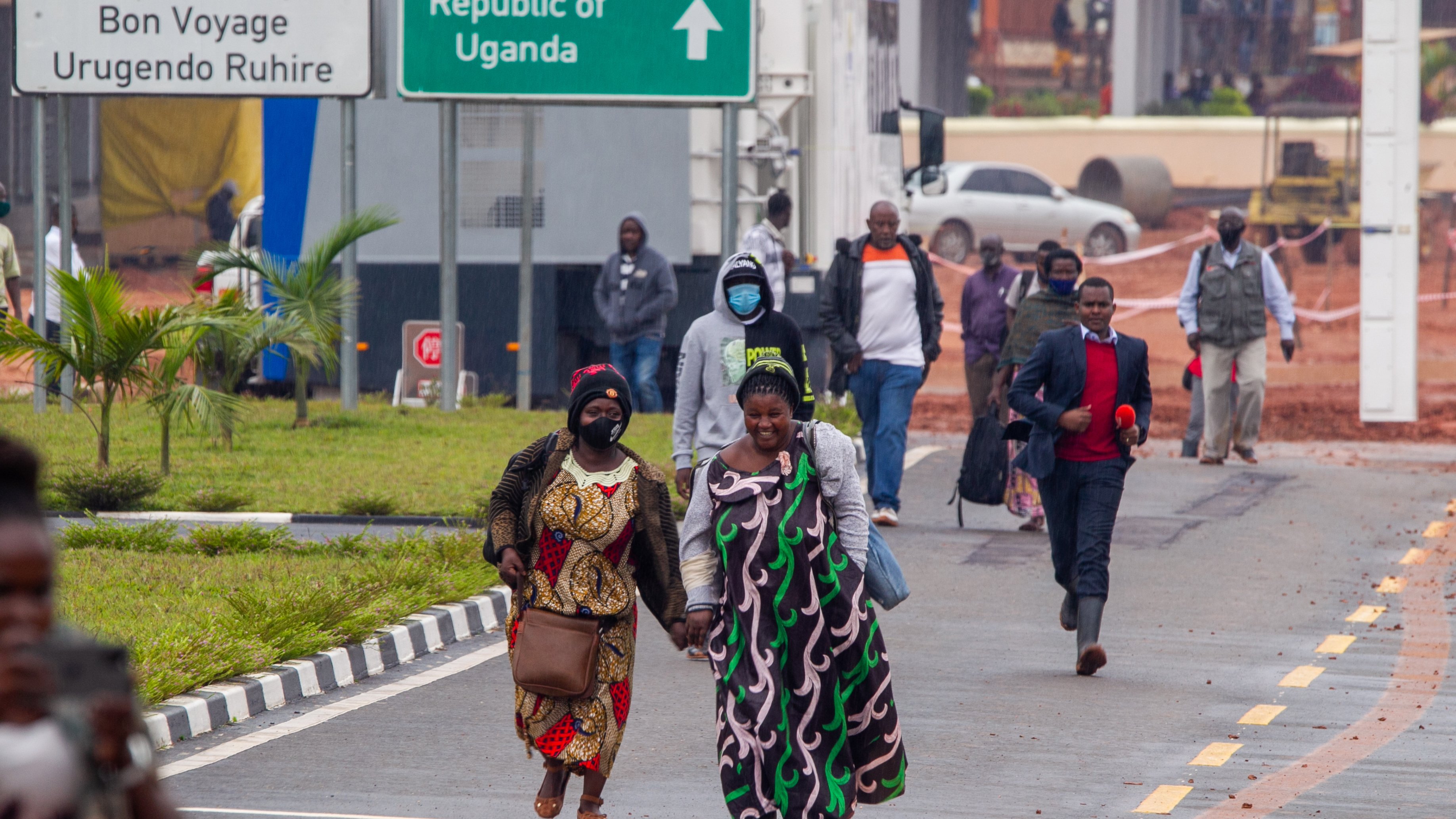 A fronteira entre Ruanda e o Uganda reabre após três anos. 31 de janeiro de 2022