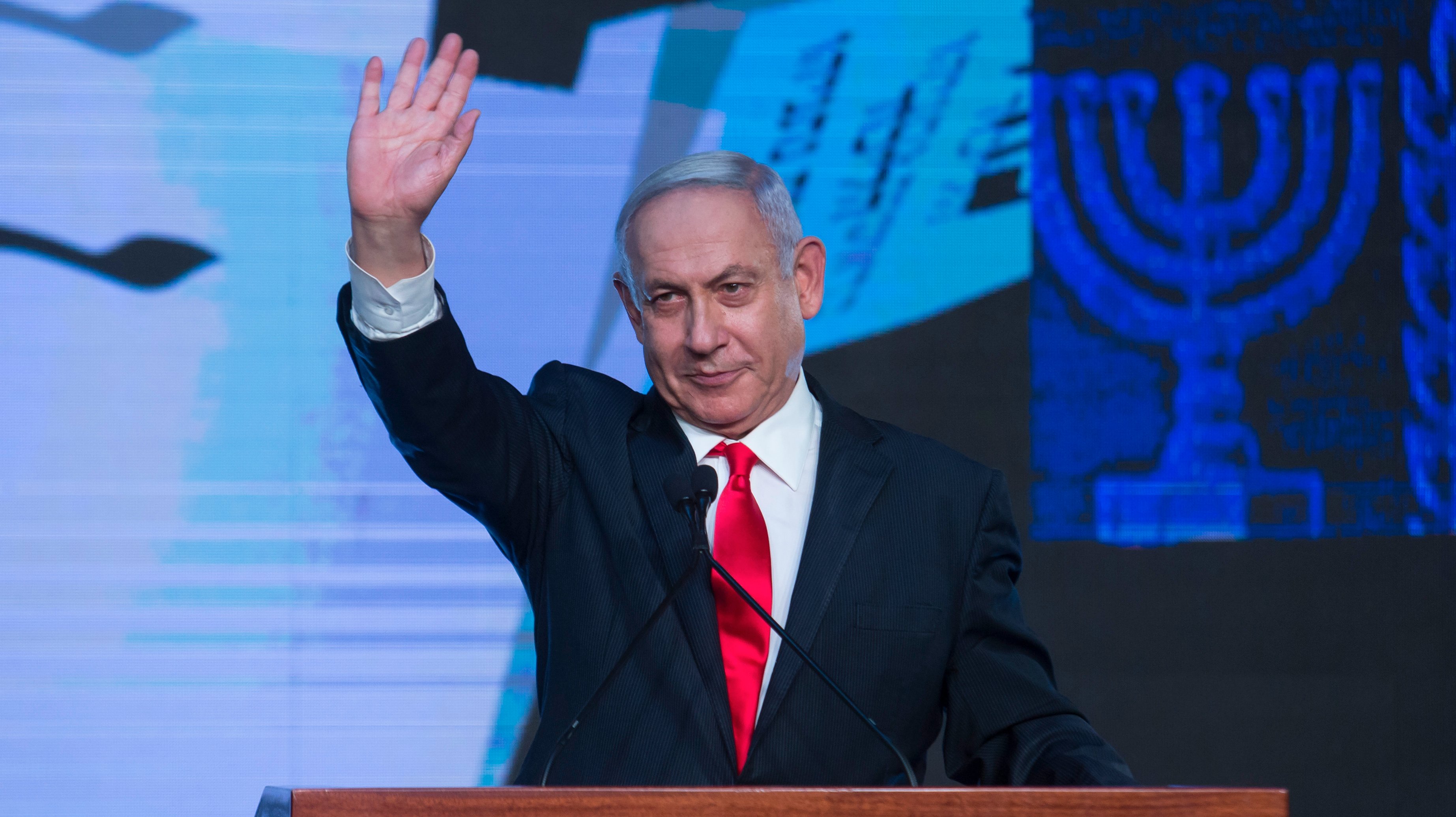 Netanyahu Holds Post-Election Event