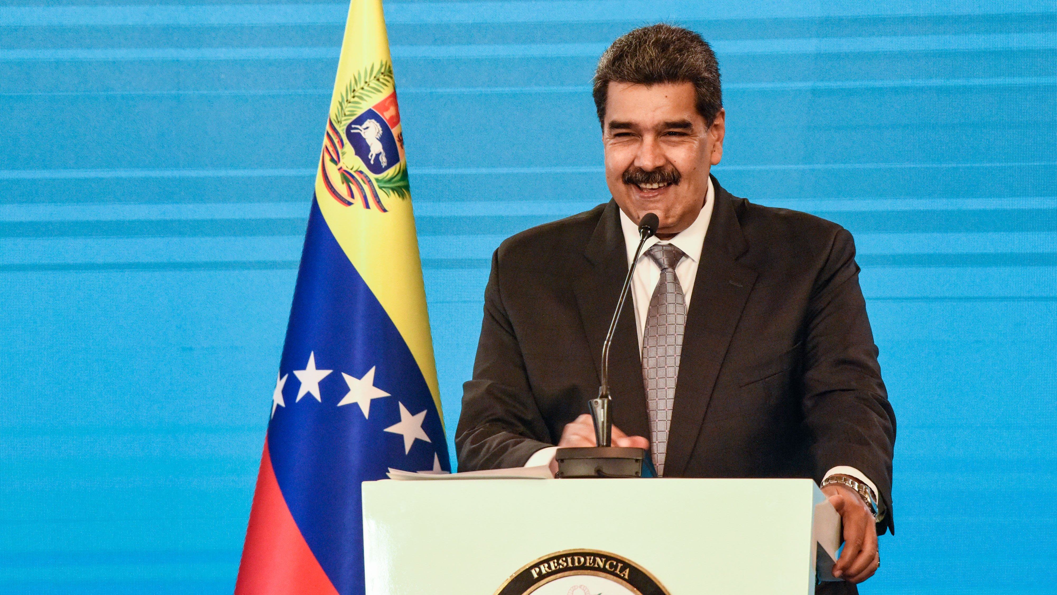 O Presidente da Venezuela, Nicolas Maduro