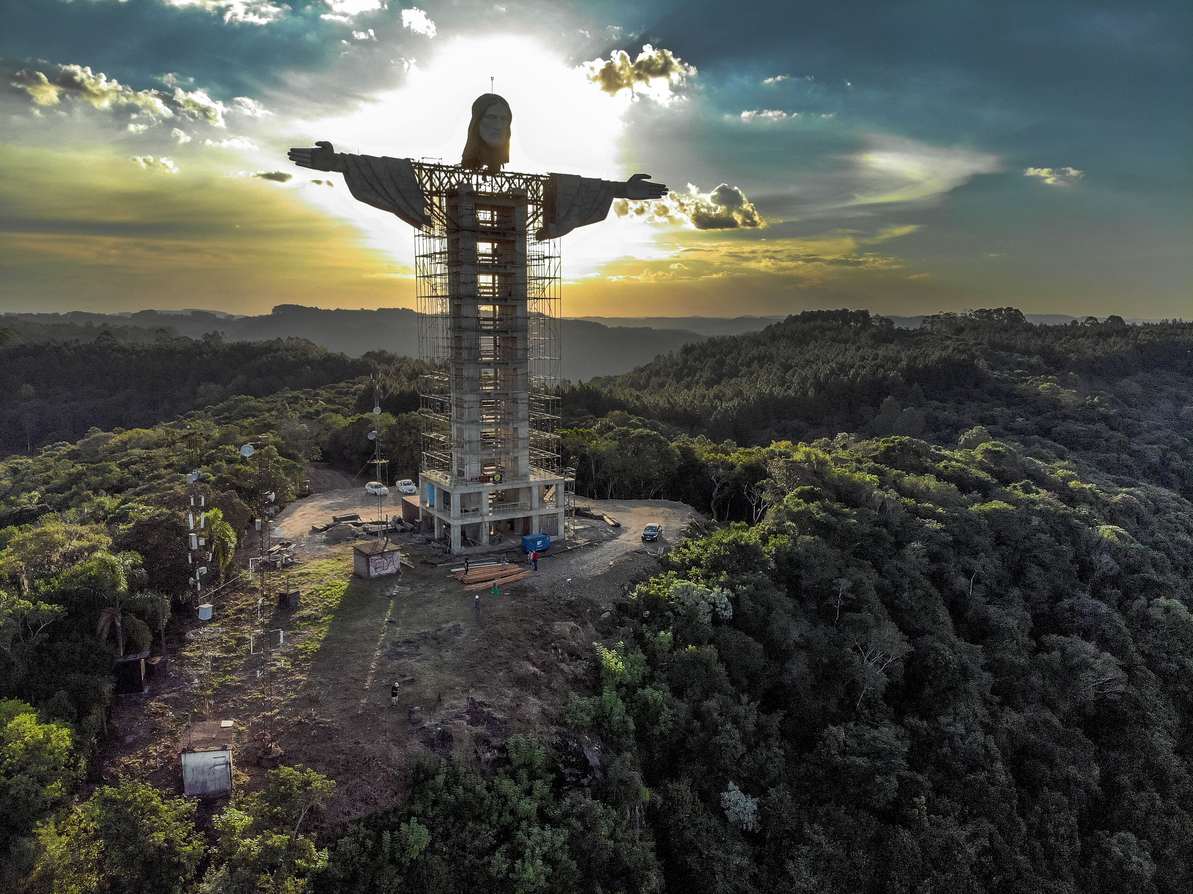 BRAZIL-RELIGION-CULTURE-CHRIST-STATUE