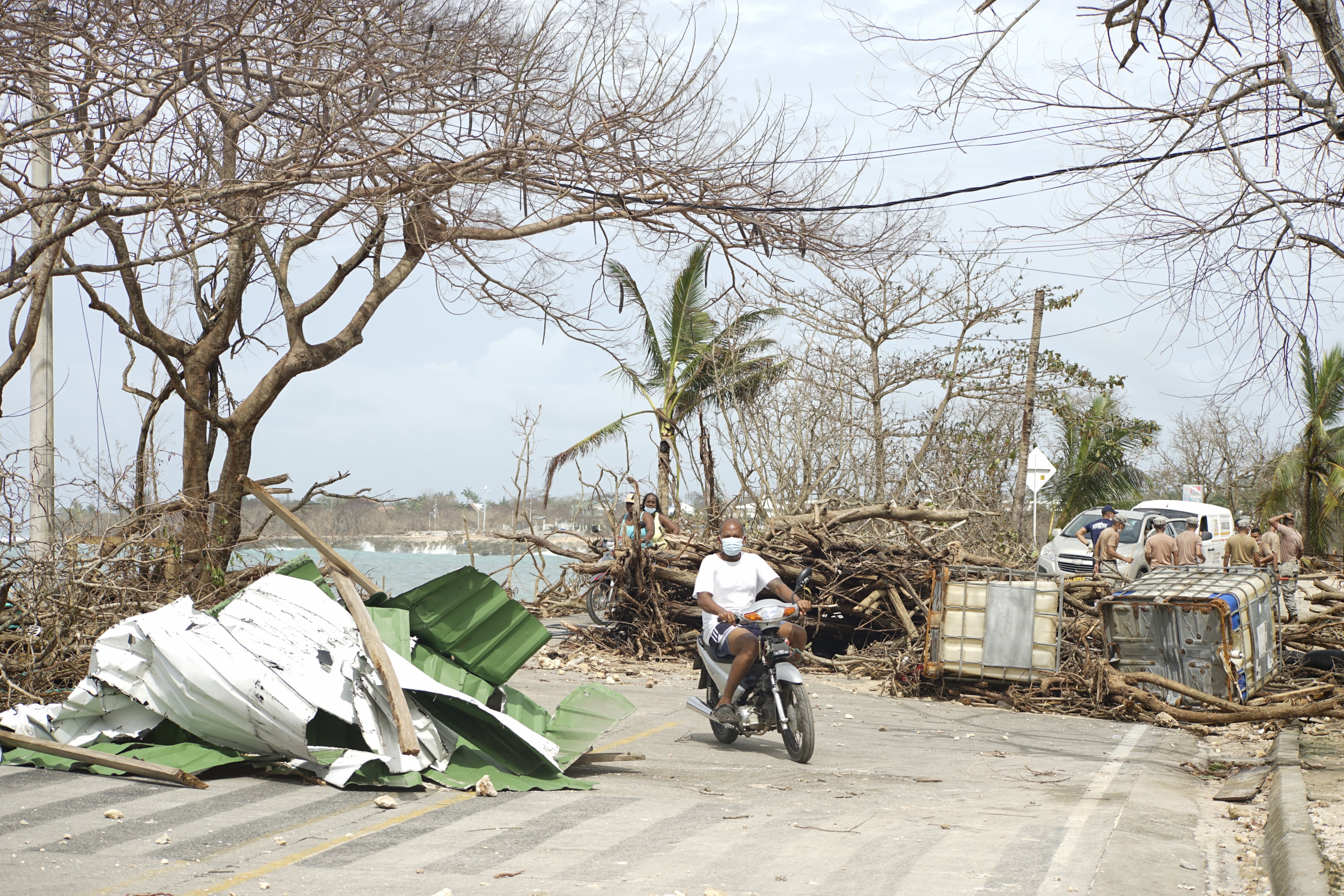 Hurricane Iota Hits San Andres Island