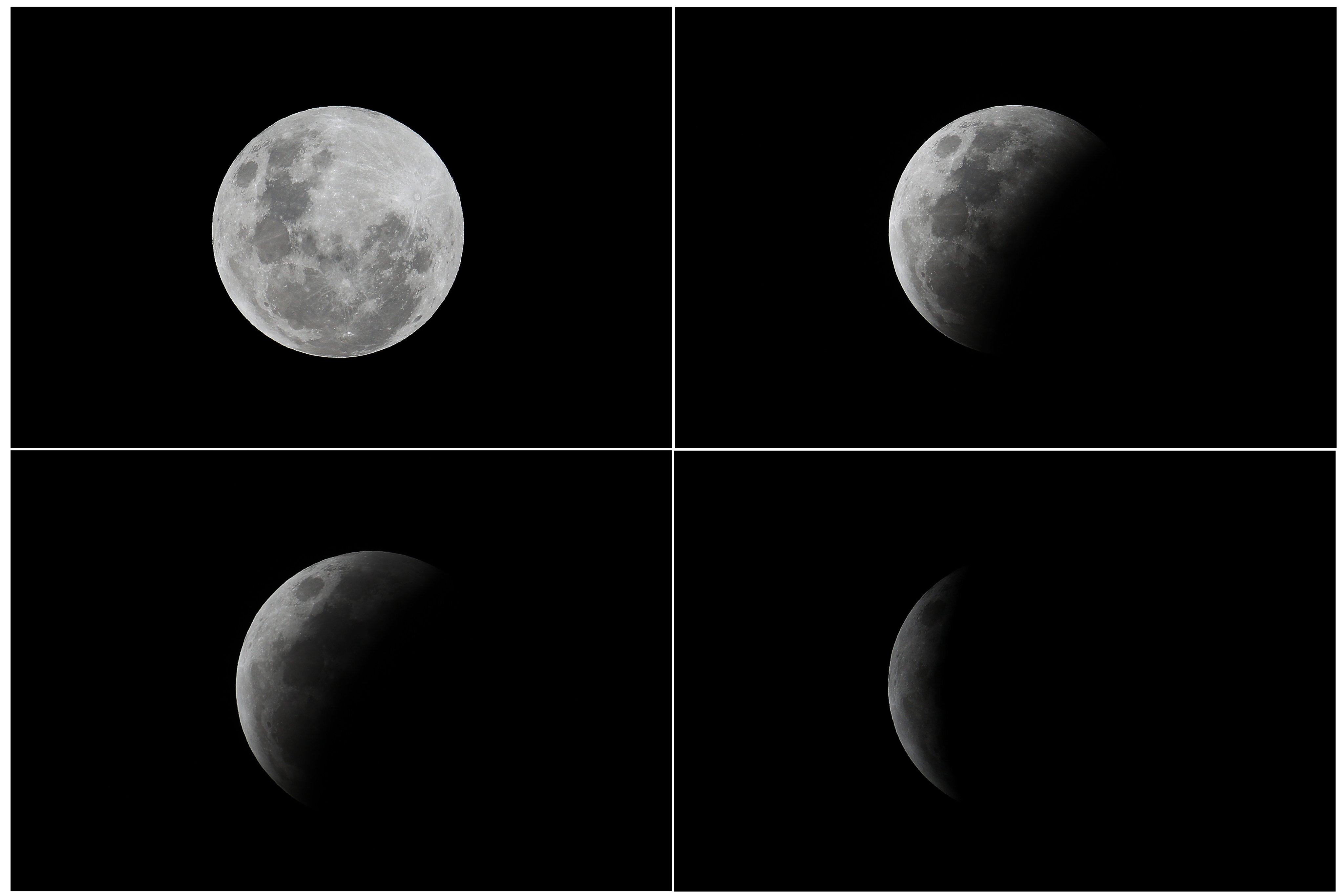 Super Blood Moon And Total Lunar Eclipse Seen Over Sydney
