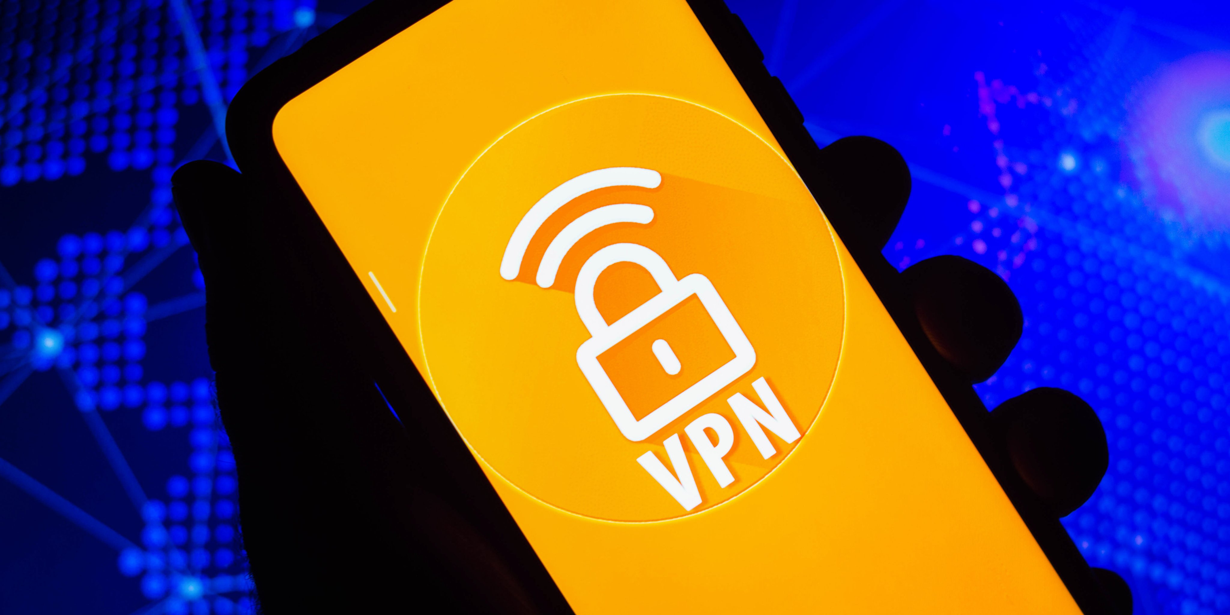 In this photo illustration, the Virtual Private Network (VPN