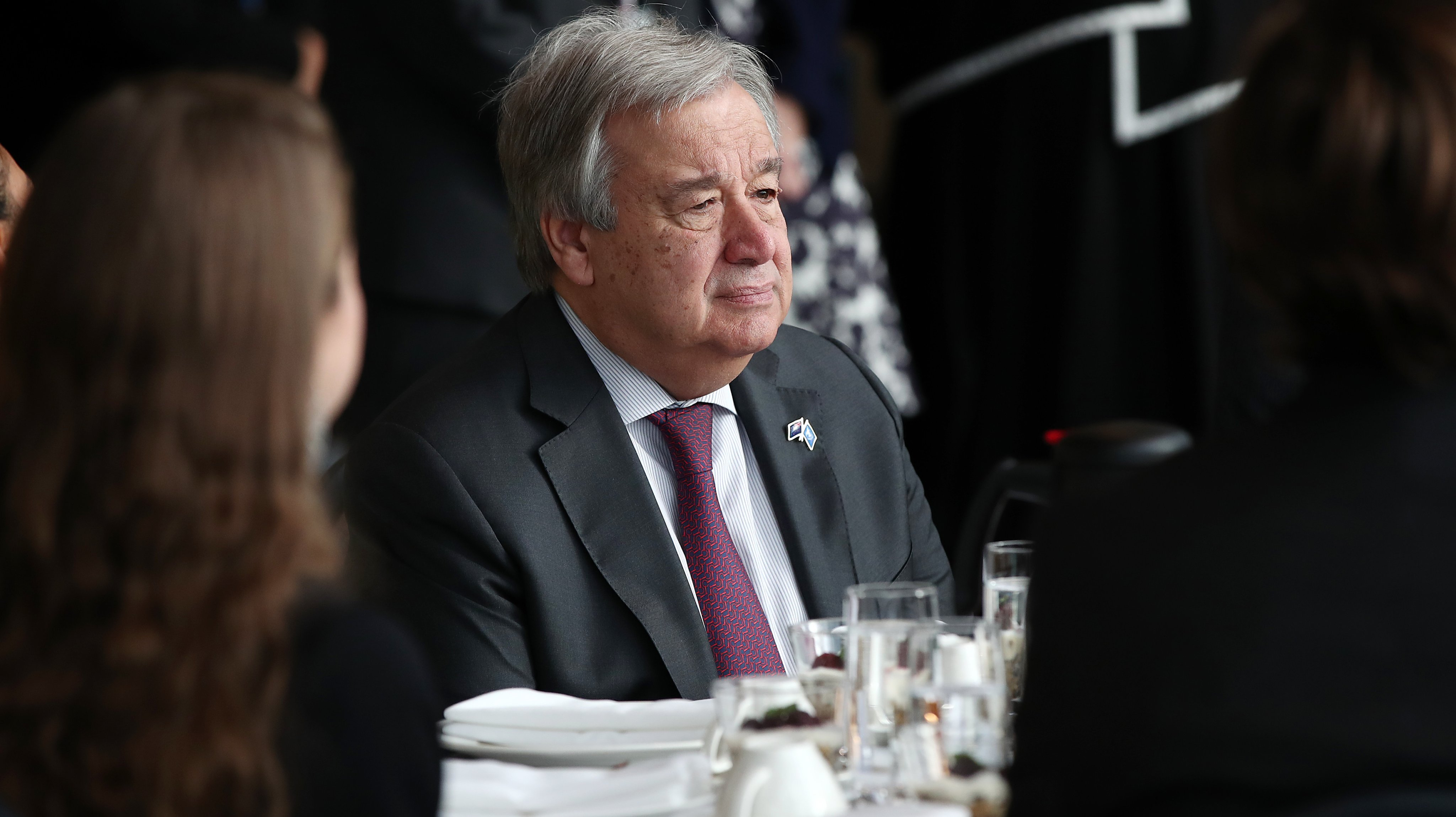 United Nations Secretary-General Antonio Guterres Visits New Zealand