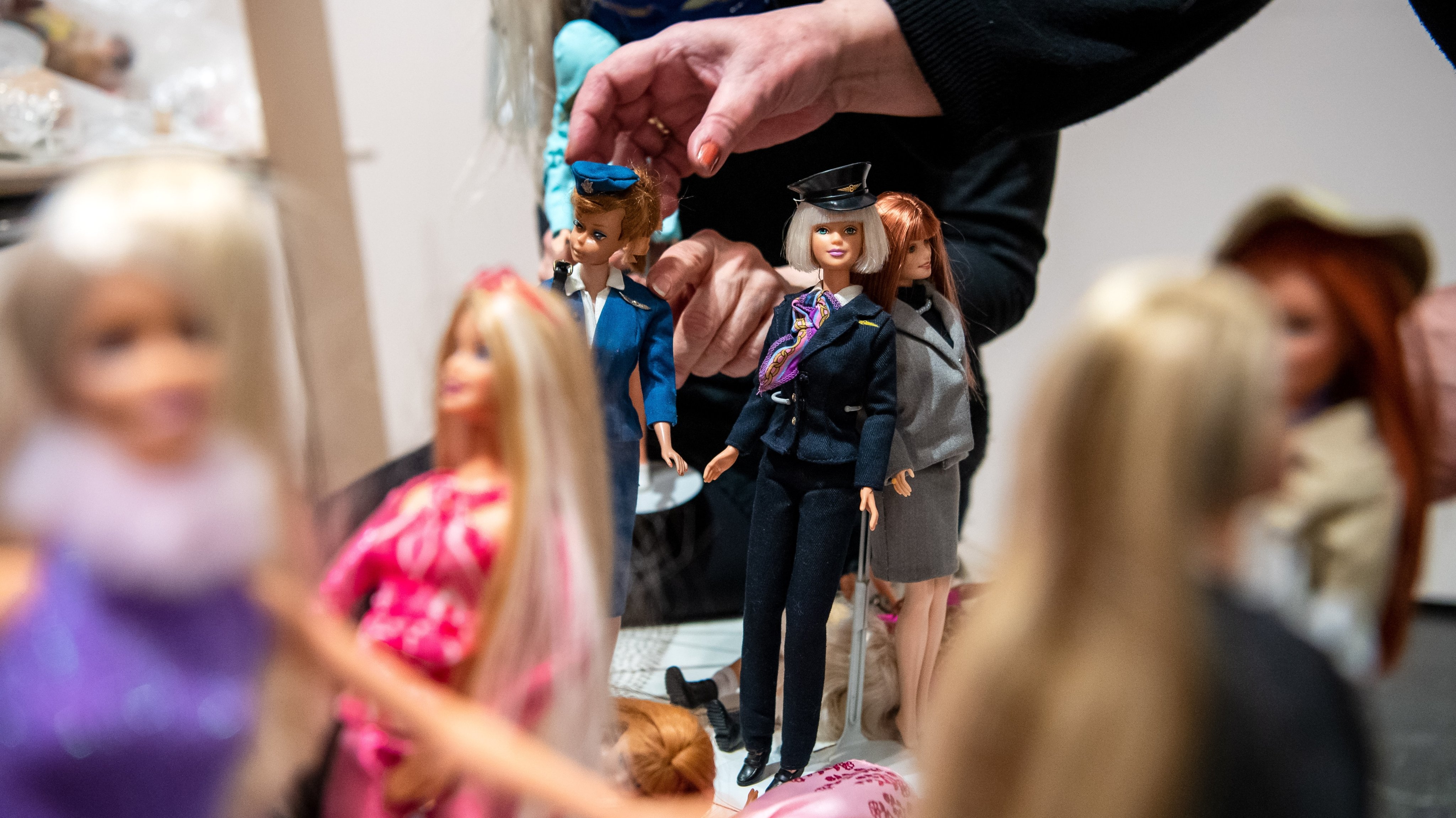 Barbie doll exhibition at the Ostfriesisches Landesmuseum