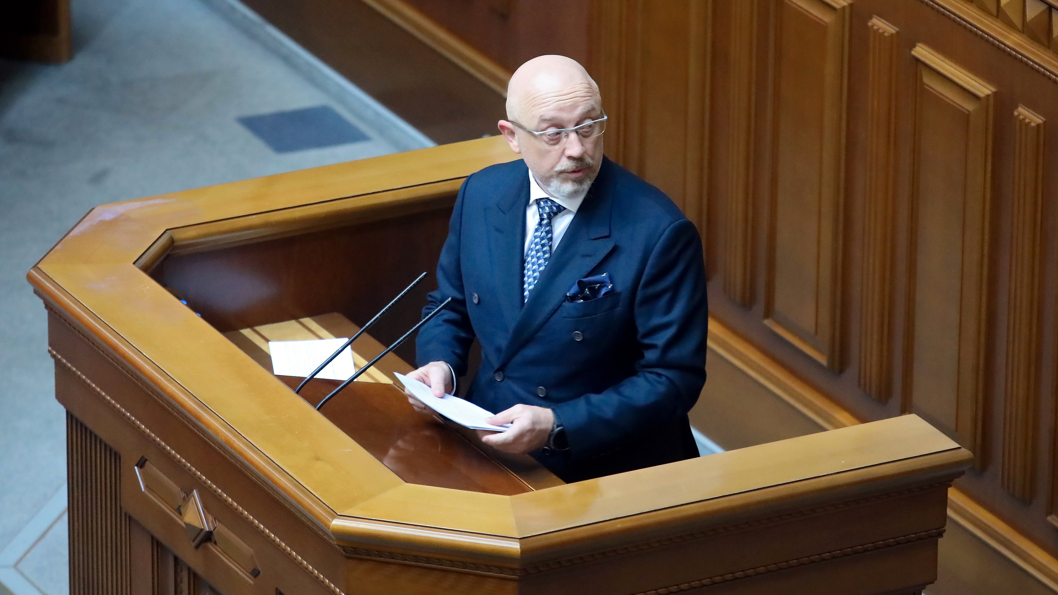Ministro da Defesa Ucraniano, Oleksiy Reznikov