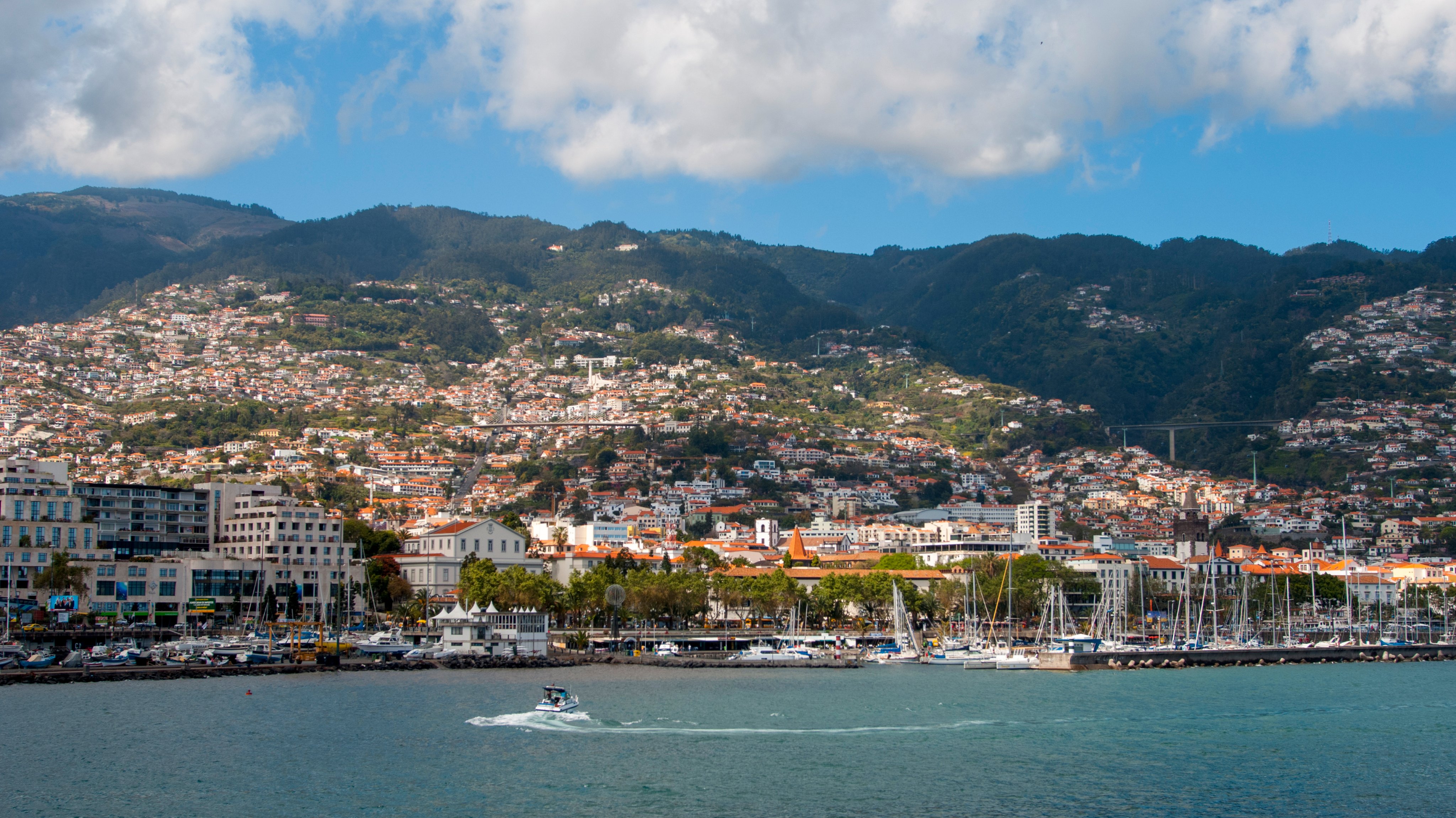 Cidade do Funchal, na ilha da Madeira