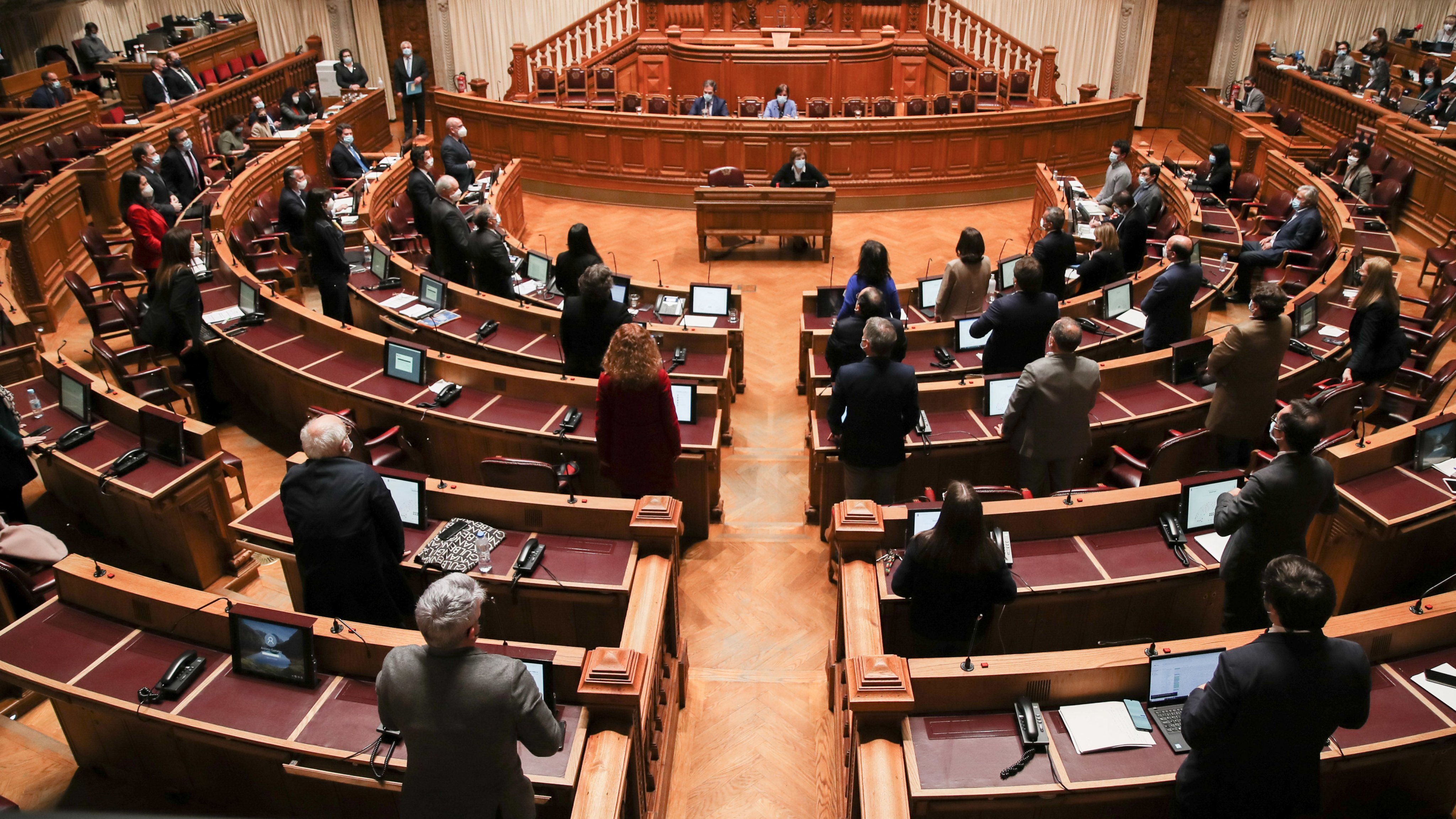O voto de pesar, aprovado por unanimidade, é assinado pelo presidente do parlamento, Ferro Rodrigues e por deputados de todos partidos