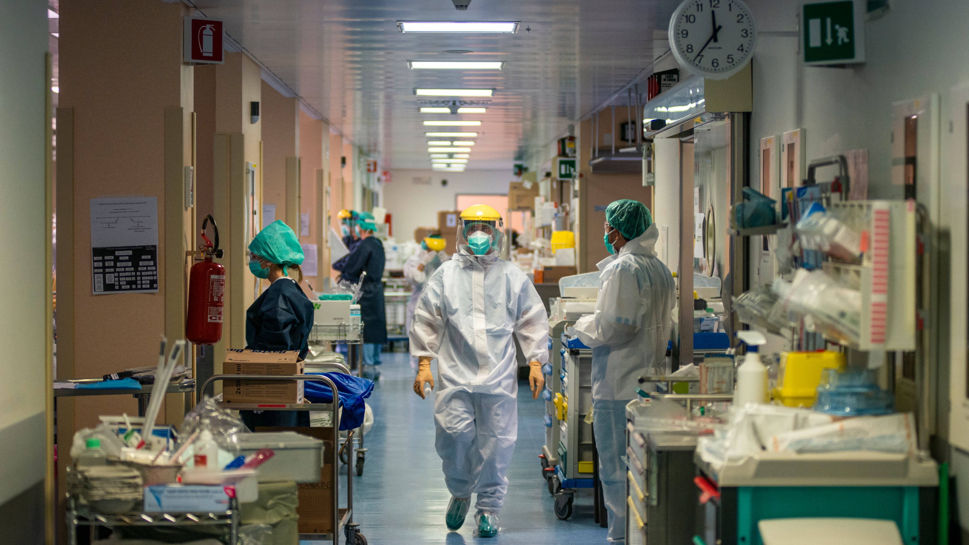 Italy Coronavirus Cases Slightly Drop After Weeks Of Lockdown