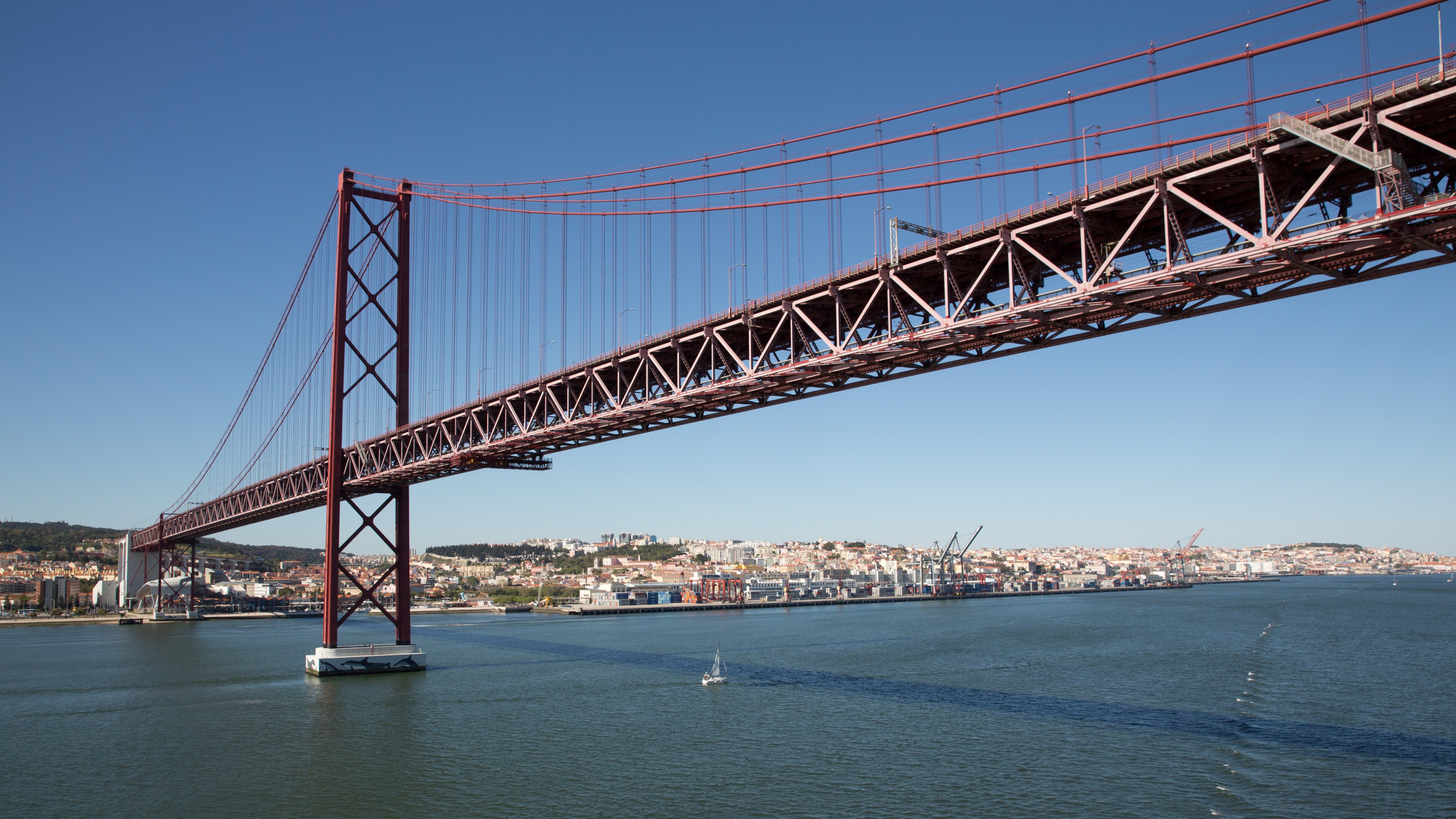 Suspension bridge in Lisbon
