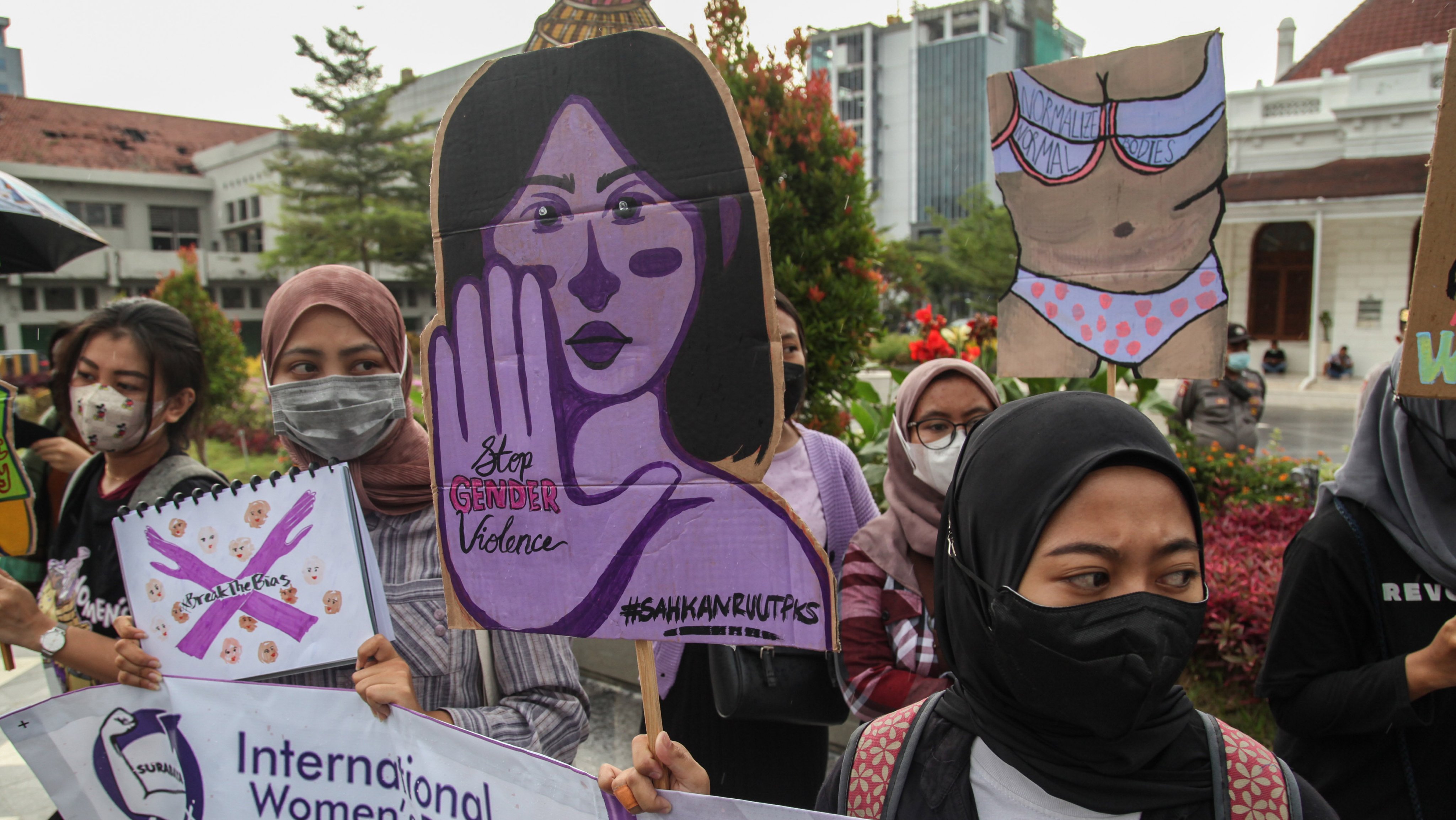 International Women&#039;s Day event in Indonesia