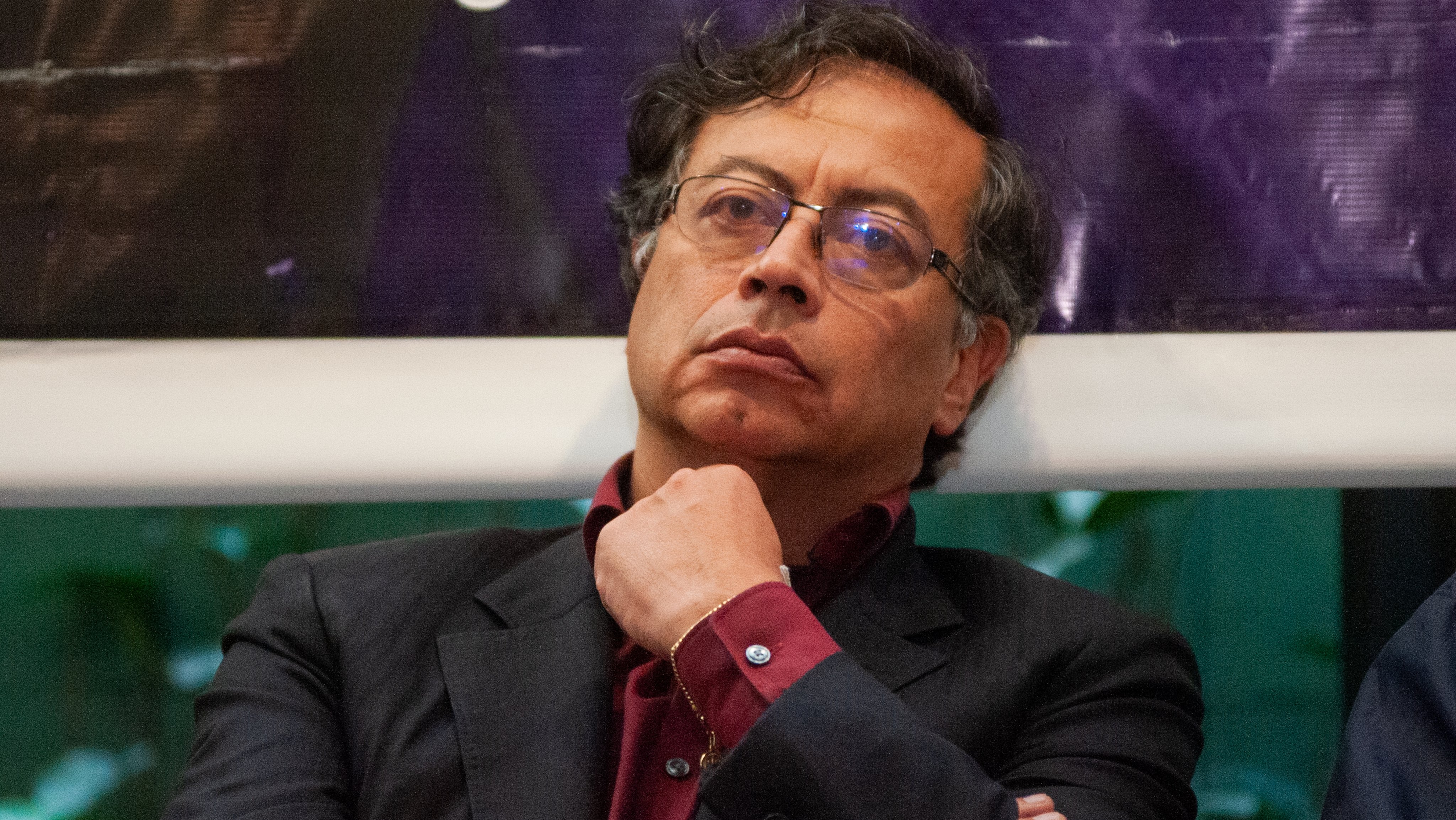 Presidential Candidate Gustavo Petro Meets With People With Disabilities