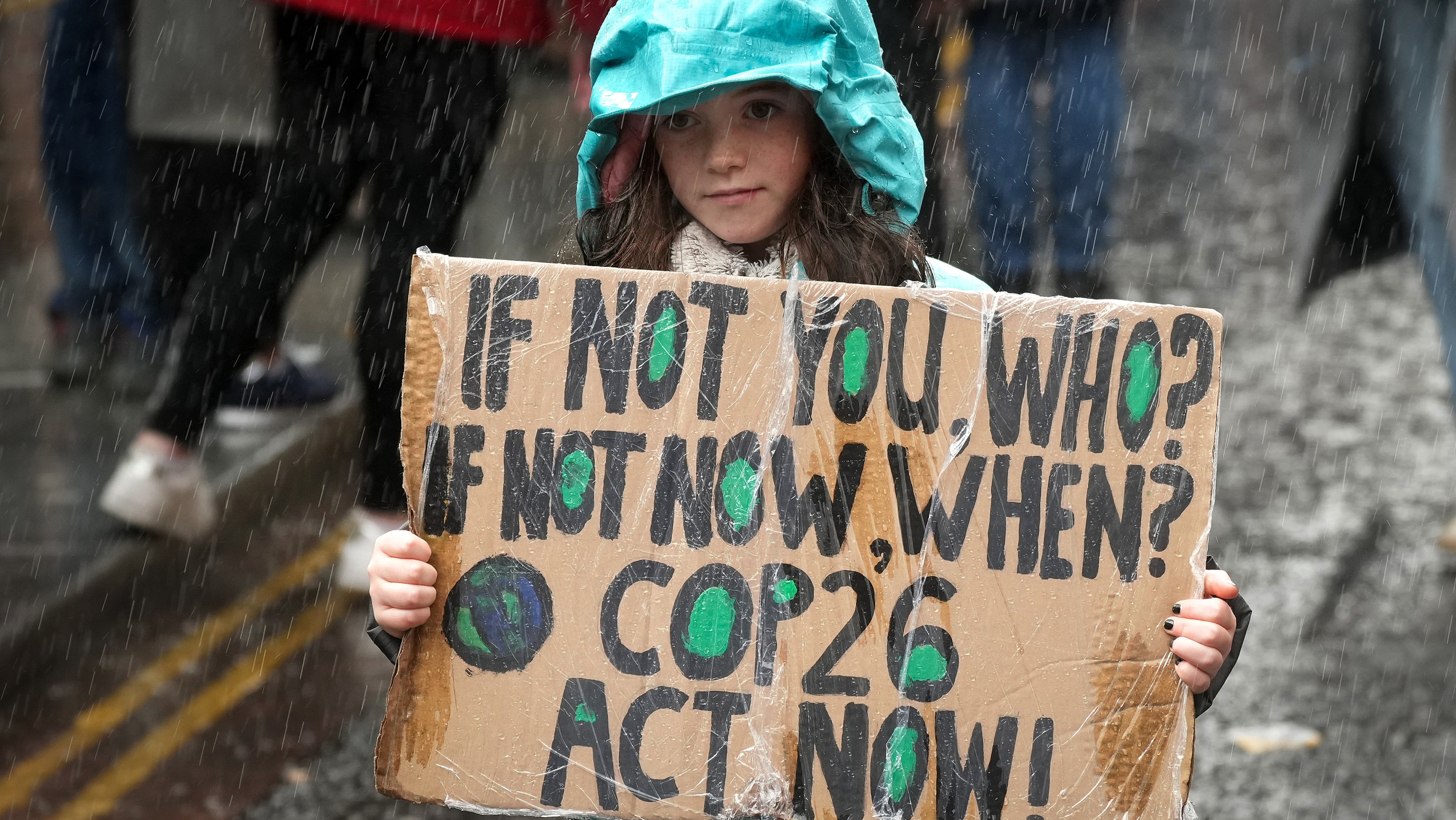 COP26 - protestos em Glasgow