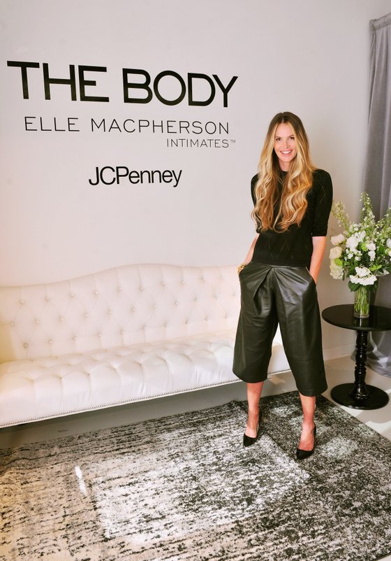 NEW YORK, NY - APRIL 10:  Elle Macpherson attends the JCPenney launch of THE BODY by Elle Macpherson Intimates at the JCPenney Showroom on April 10, 2014 in New York City.  (Photo by Stephen Lovekin/Getty Images for JCPenney)