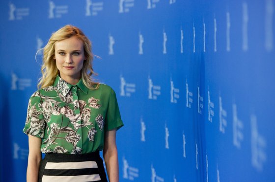 German actress Diane Kruger poses for photographers during the photocall for the film Farewell my Queen (Les adieux Ã  la Reine) on February 9, 2012 in Berlin. The 62nd Berlinale, the first major European film festival of the year, kicked off on February 9, 2012, with 23 productions screening in the main showcase. Eighteen pictures will vie for the Golden Bear top prize at the event running to February 19, with a jury led by British director Mike Leigh selecting the winner. AFP PHOTO / JOHANNES EISELE (Photo credit should read JOHANNES EISELE/AFP/Getty Images)