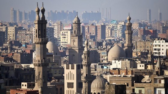 The minaret's of mosques are pictured in Cairo on November 8, 2014. AFP PHOTO / MOHAMED EL-SHAHED (Photo credit should read MOHAMED EL-SHAHED/AFP/Getty Images)