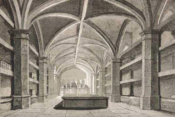 The Royal vault under St George's chapel
