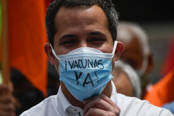 VENEZUELA-HEALTH-VIRUS-PROTEST-OPPOSITION-GUAIDO