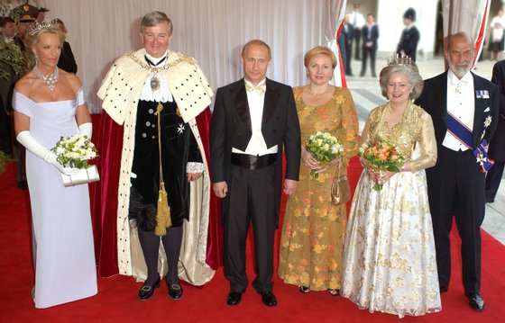Banquet At London'S Guildhall During The State Visit Of President Putin