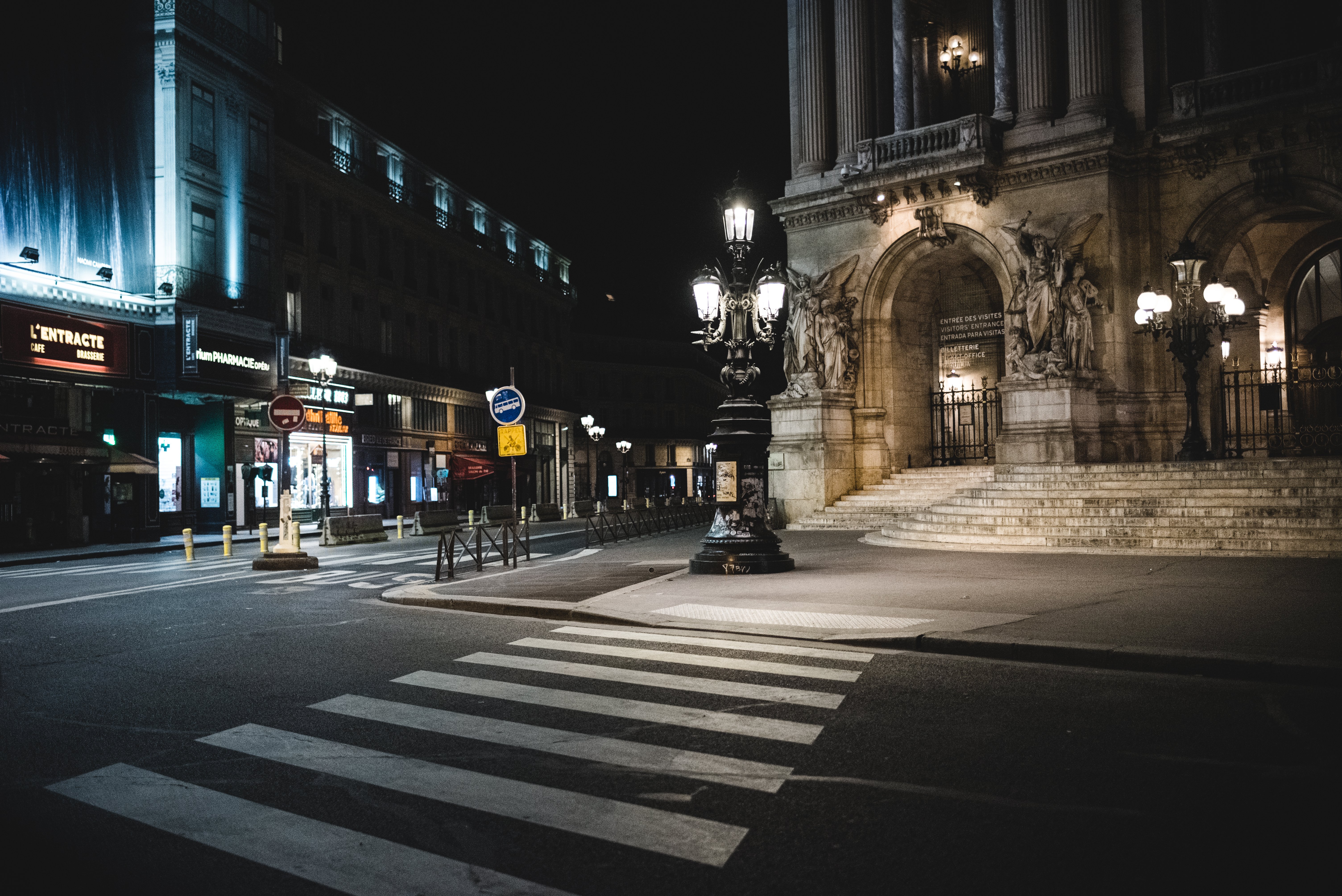 Second Night Of Curfew In Paris