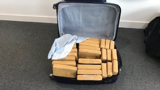 epa06967014 An undated handout photo made available by the British National Crime Agency (NCA) showing cocaine seized at Farnborough Airport, Britain. The National Crime Agency report on 23 August 2018 that four men who hired a private jet to smuggle half a tonne of cocaine into Britain from Colombia has been sentenced. Following a three week trial at Woolwich Crown Court, a jury found four men, Martin James Neil, 49, Alessandro Iembo, 28, Spanish nationals, Victor Franco-Lorenzo and Jose Ramon Migueles-Botas guilty of the importation of class A drugs and have been jailed for a total of 92 years. They were arrested in January 2018 following the class A seizure by Border Force officers at Farnborough Airport. The cocaine, which was 79 percent pure, had a wholesale value of 15,390,000 GBP and an estimated street value of 41,040,000 GBP.  EPA/NCA / HANDOUT  HANDOUT EDITORIAL USE ONLY/NO SALES