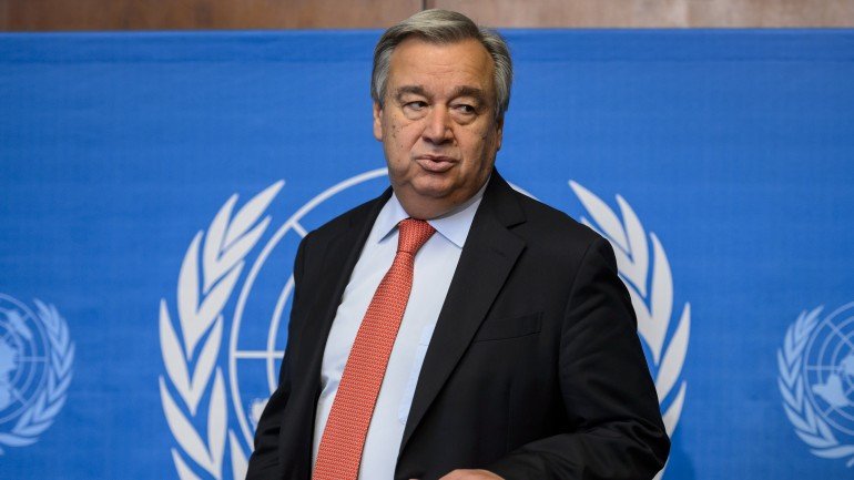 António Guterres faz o balanço das crises internacionais de 2014 e não fala de Portugal