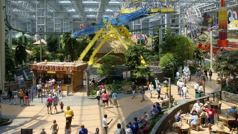 Mall of America, um dos maiores centro comerciais dos Estados Unidos