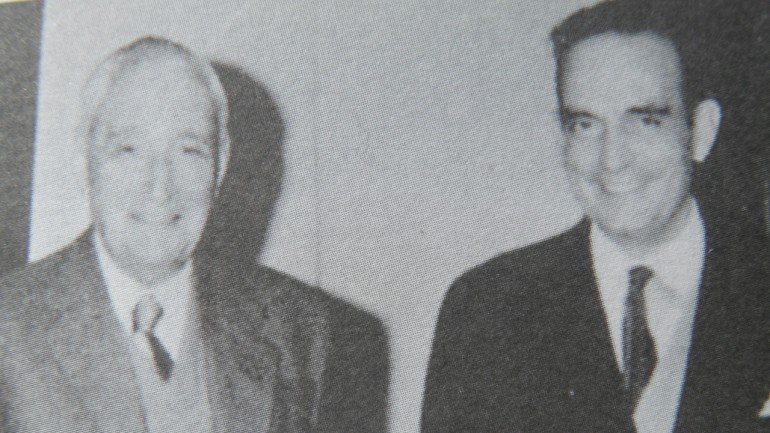 Adriano Moreira com Salazar, na década de 1960