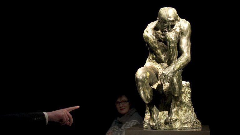&quot;O Pensador&quot; de Auguste Rodin