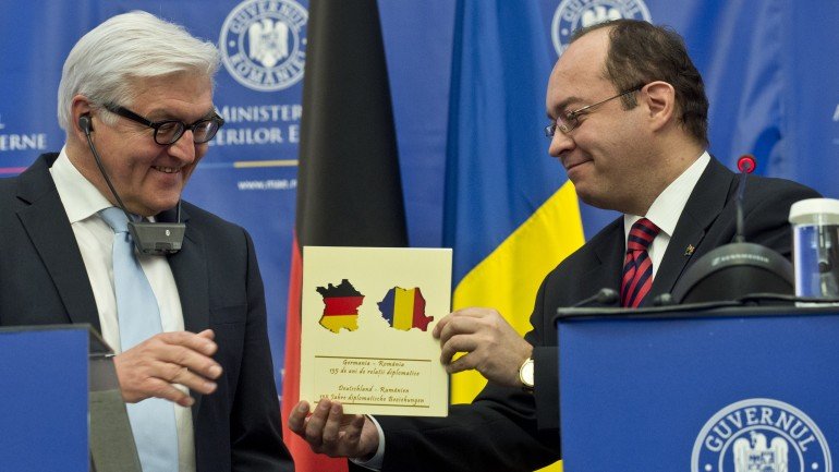 Frank-Walter Steinmeier, Bogdan Aurescu e um momento para a história das relações entre Alemanha e Roménia