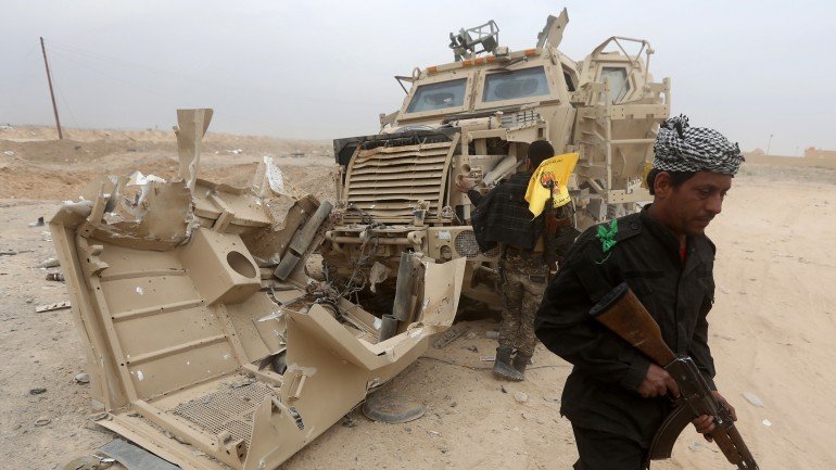 As forças iraquianas conseguiram, nos últimos dias, retomar grande parte de Tikrit