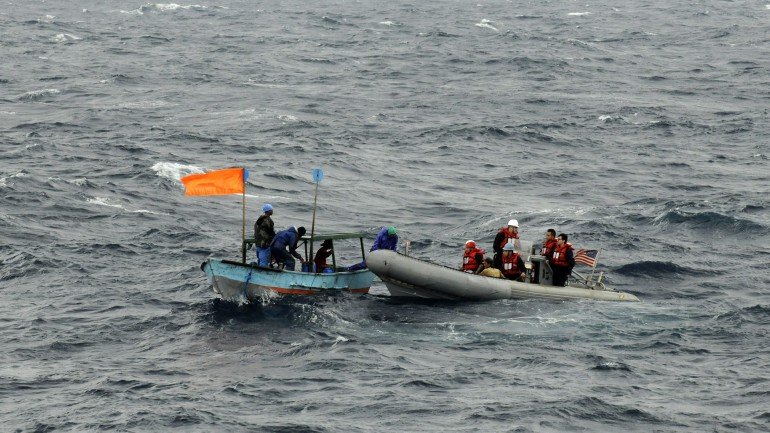 Foram resgatados 5.629 imigrantes na costa italiana durante os últimos três dias