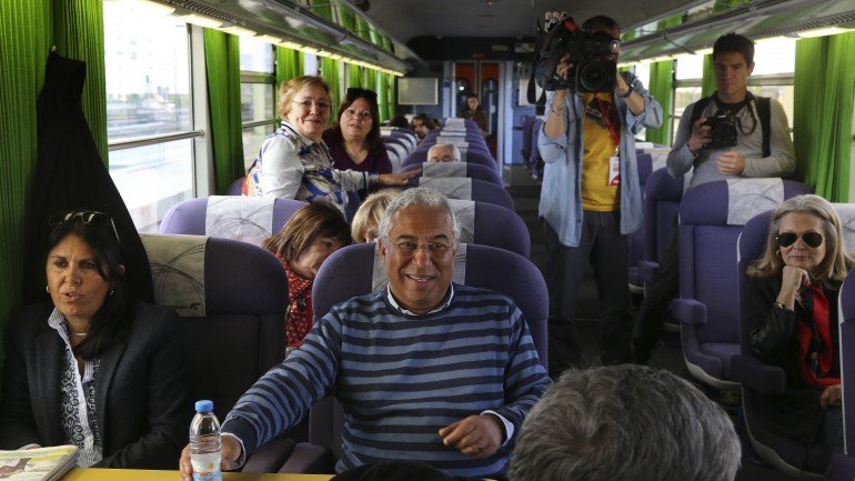 As viagens de comboio têm uma já longa tradição na política portuguesa