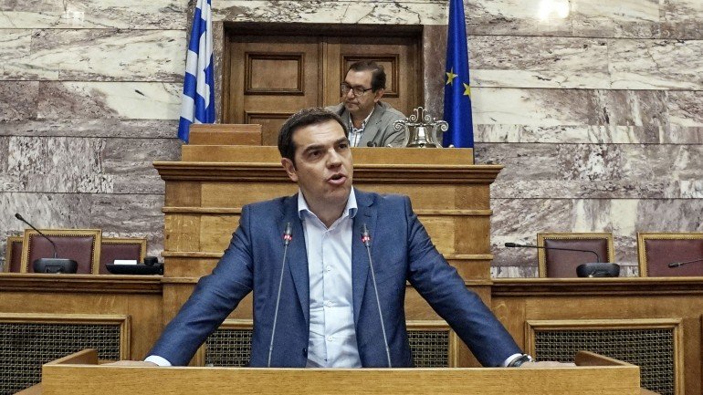 Alexis Tsipras afirmou, no Parlamento, que o orçamento dá prioridade à justiça social
