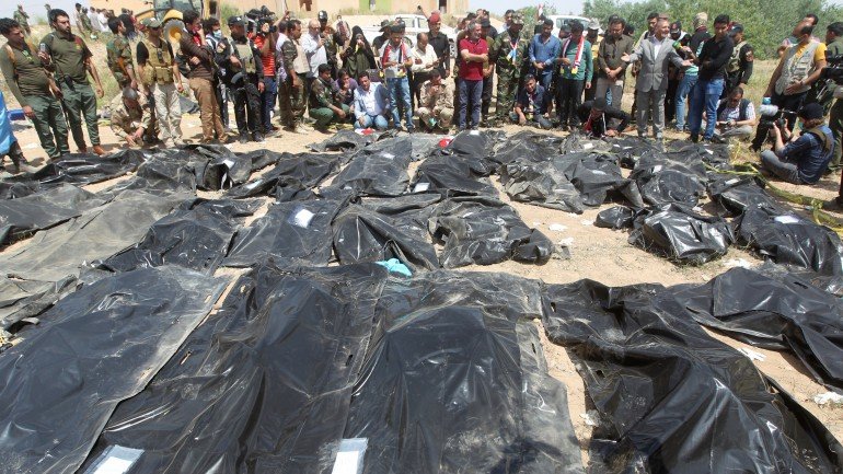 Estimativas apontam para 1.700 cadetes capturados na base militar Speicher e mortos pelo Estado Islâmico