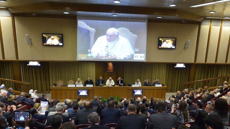 O encontro aconteceu esta terça-feira, no Vaticano