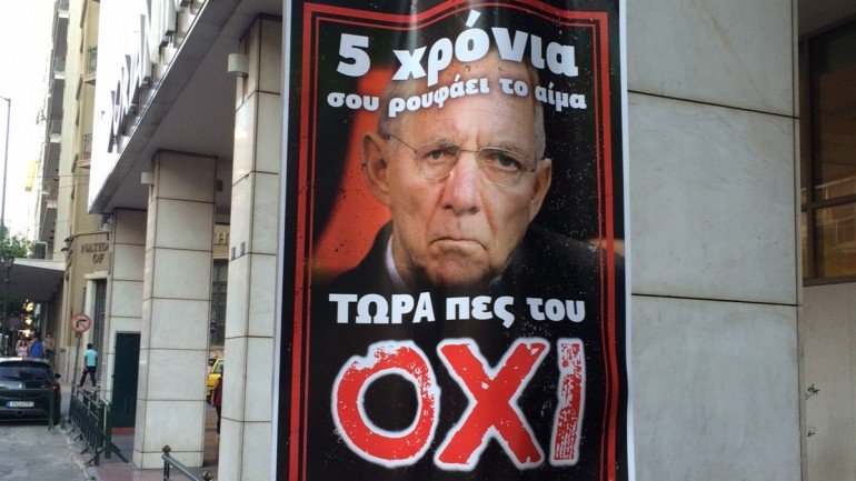 Wolfgang Schäuble, ministro das Finanças da Alemanha. Uma figura controversa na campanha para o referendo na Grécia