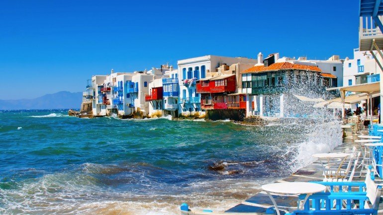 O interesse na Grécia enquanto destino de férias cresceu 49,37% em 2015