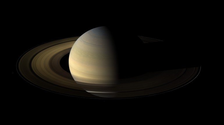 Saturno é o último planeta visível a olho nu no sistema solar