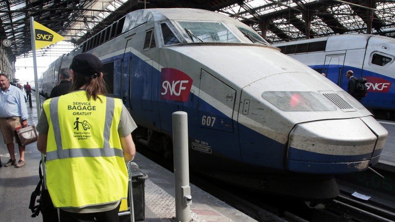 O TGV fazia a ligação entre Marselha e Madrid