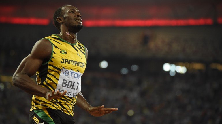Usain Bolt conquistou a oitava medalha em campeonatos do mundo absolutos, sétima de ouro