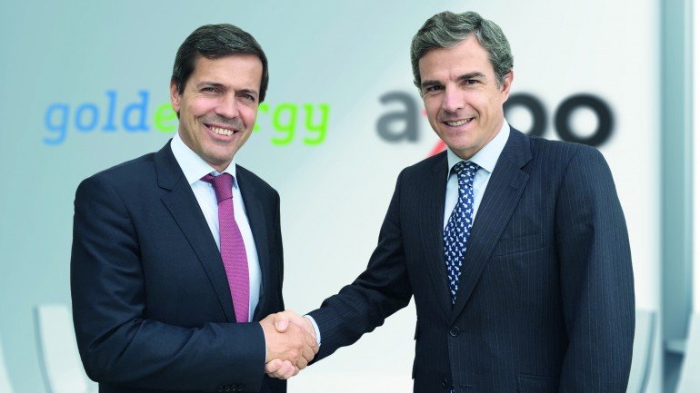 Nuno Afonso Moreira, presidente da Goldenergy, com Ignacio Moreira, líder da Axpo Iberia