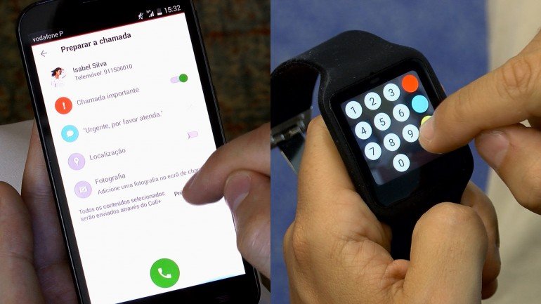 Vodafone Call+ e TV para Smartwatch