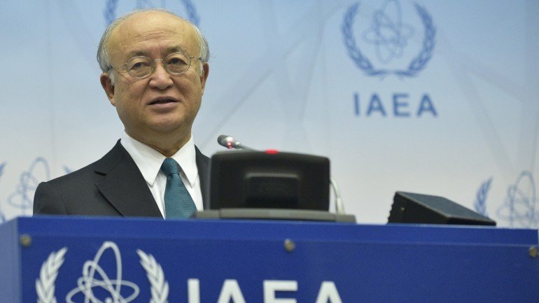 Yukiya Amano, diretor geral da Agência Internacional de Energia Atómica