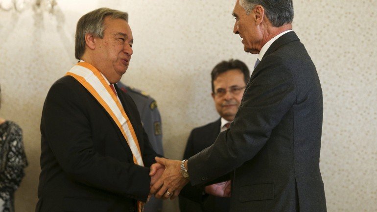António Guterres foi condecorado esta terça-feira com a Grã-Cruz da Ordem da Liberdade