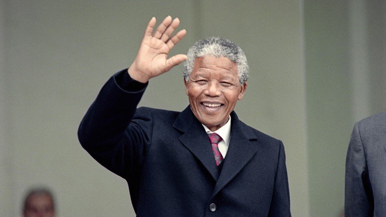 Nelson Mandela esteve preso durante 27 anos