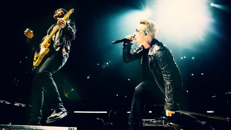 O novo DVD dos U2 mostra os concertos de Paris do ano passado