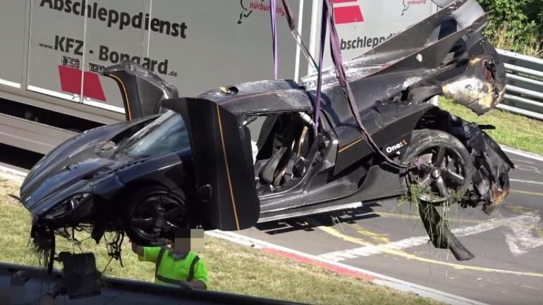 A Koenigsegg escusou-se a adiantar uma causa para o acidente